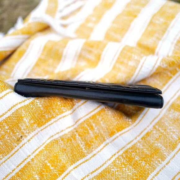 Ted Baker Black Quilted Bow Wallet - Picture 12 of 14